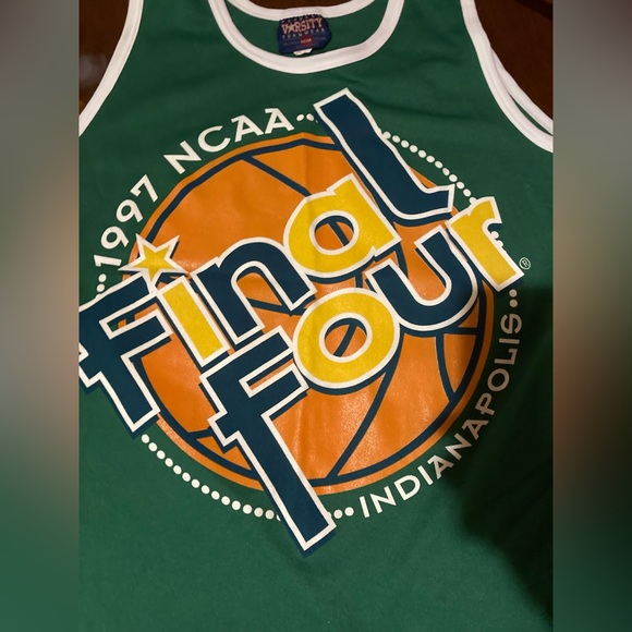 Vintage Mens Siz XL Playerz Varsity Teamwear 1997 Final Four Indianapolis Jersey - Picture 13 of 16